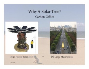 why a solar tree